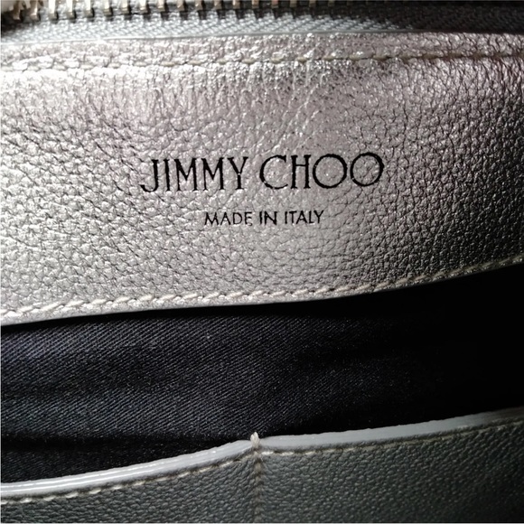 Jimmy Choo Silver Leather Bria 2way - Picture 10 of 14
